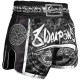 8 WEAPONS - Muay Thai Shorts - Carbon Sak Yant Tigers